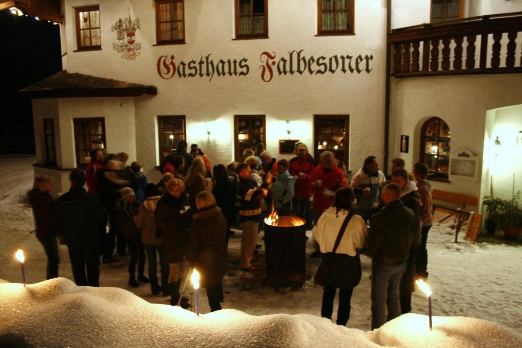 Gasthaus Falbesoner Apartment Gschnitz Exterior foto